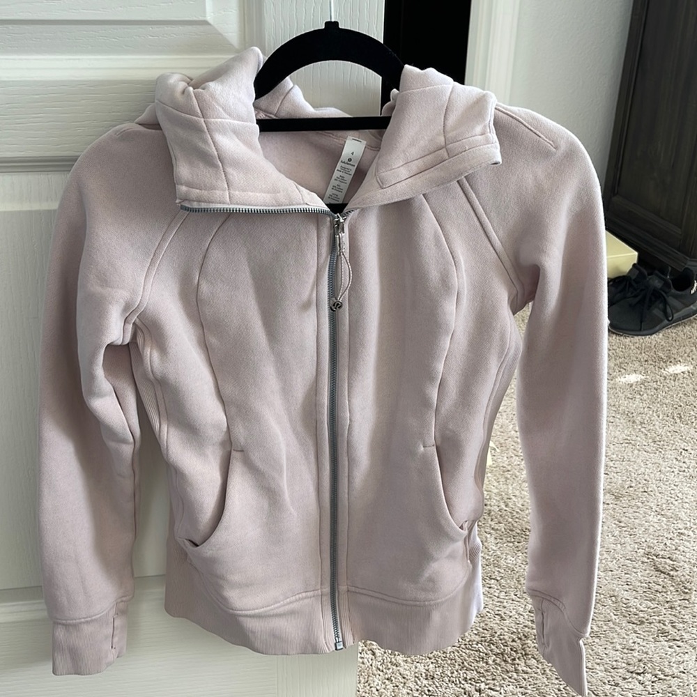 Lululemon full-zip scuba hoodie